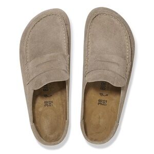 Birkenstock Tan Suede Loafers